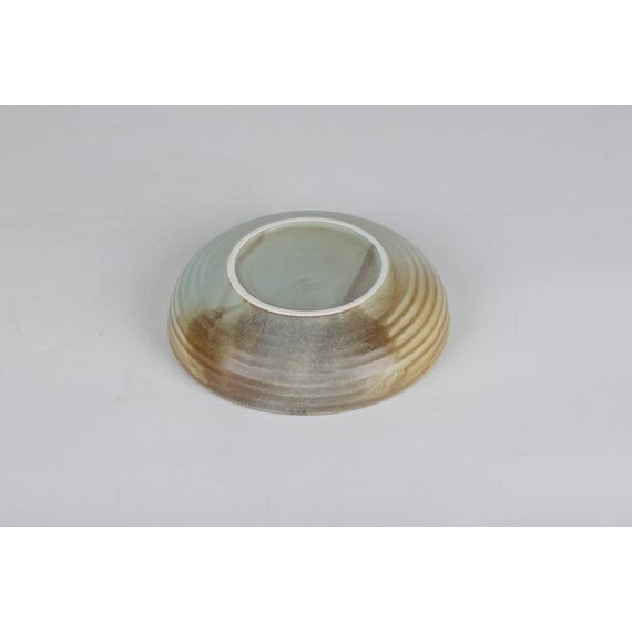 Салатник 660 мл, 19 см, h 4,5 см, коричнево-бирюзовый, серия Shade, Home chef, изображение 6