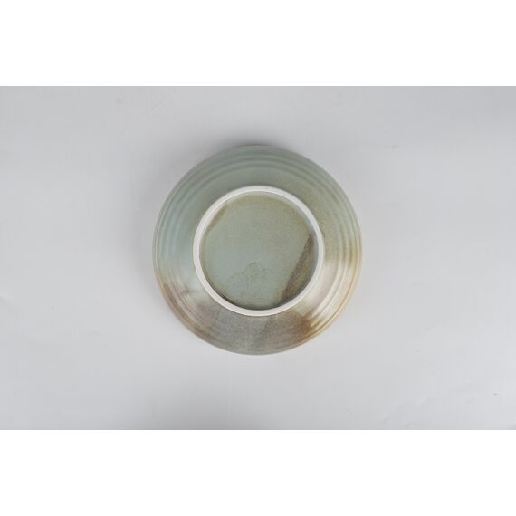 Салатник 660 мл, 19 см, h 4,5 см, коричнево-бирюзовый, серия Shade, Home chef, изображение 9