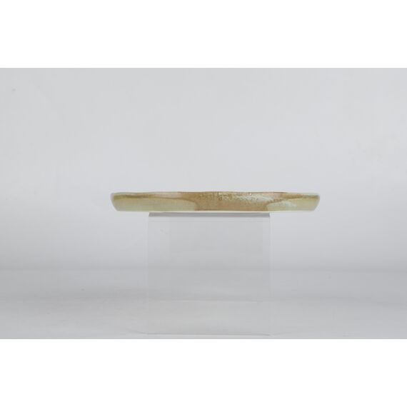 Тарелка обеденная круглая 26,5 см с вертикальным бортом,  коричнево-бирюзовая, серия Shade, Home chef, изображение 6