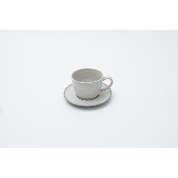 Чашка для чая 350 мл и блюдце,светло-серый, серия Sandy Grey, Home chef, изображение 5