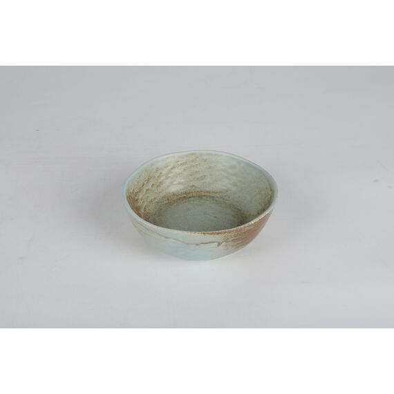 Талелка суповая/салатник 440 мл, 14,5 см, h 5 см, коричнево-бирюзовая, серия Shade, Home chef, изображение 3