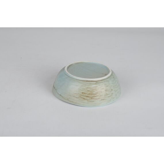 Талелка суповая/салатник 440 мл, 14,5 см, h 5 см, коричнево-бирюзовая, серия Shade, Home chef, изображение 4