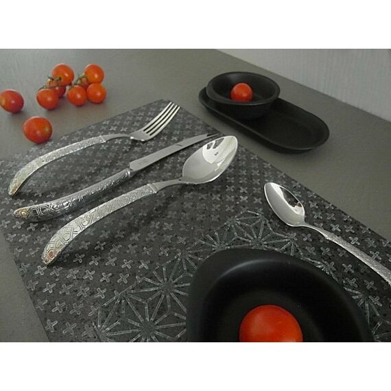 Набор из 2 предметов: сервировочные ложка, вилка, нержавеющая сталь, Ali Baba, Broggi, изображение 2