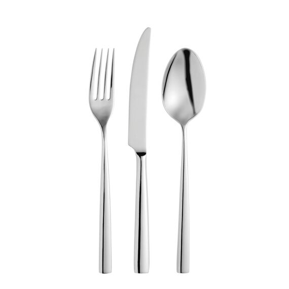 Набор из 24 столовых приборов на 6 персон, нержавеющая сталь, Luce, Broggi, изображение 2