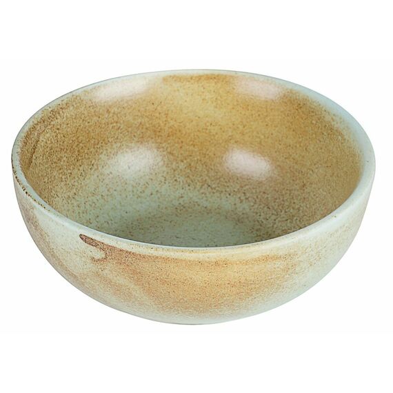 Салатник 250 мл, 11,5 см, h 4,5 см, коричнево-бирюзовый,  серия Shade, Home chef