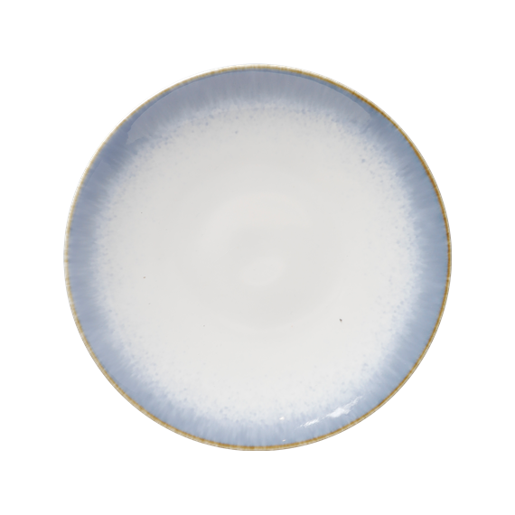 Тарелка десертная Flat 21 см, серия Misty Blue, Home chef