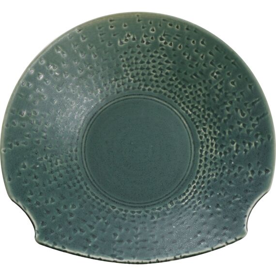 Тарелка десертная 20 см, бежевая, серия Shell, Home chef