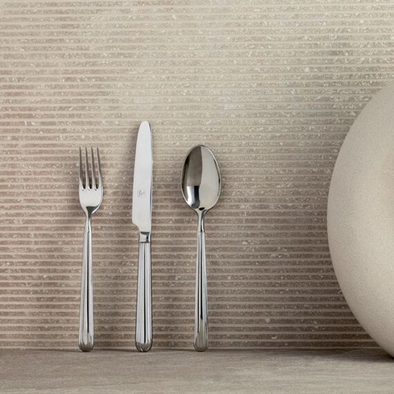 Набор из 24 столовых приборов на 6 персон, нержавеющая сталь, Metropolitan, Broggi, изображение 7