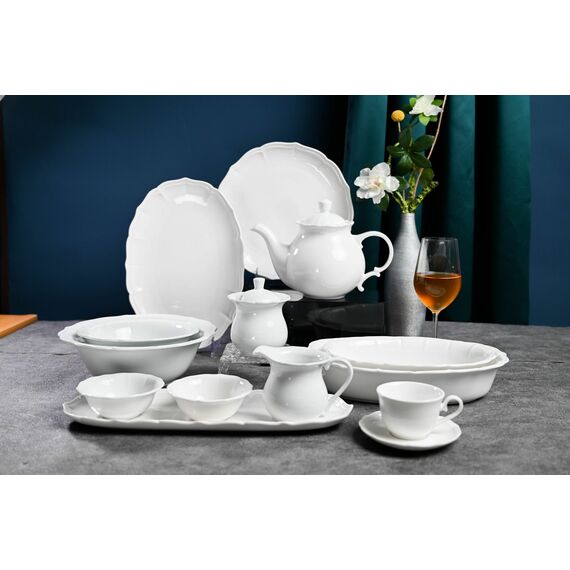 Чашка для чая 230 мл и блюдце, серия Flower, Home chef, изображение 6