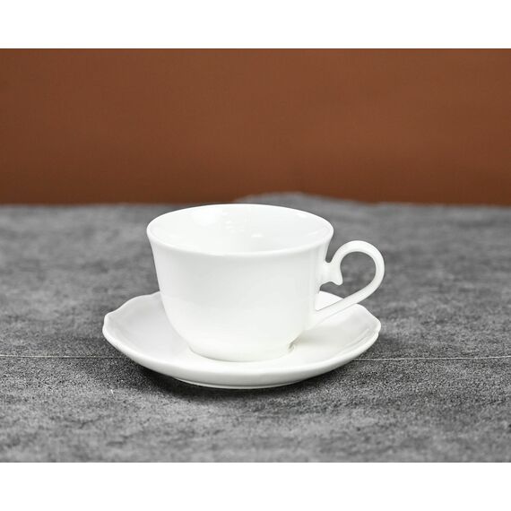 Чашка для чая 230 мл и блюдце, серия Flower, Home chef, изображение 2