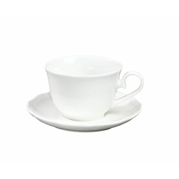 Чашка для чая 230 мл и блюдце, серия Flower, Home chef