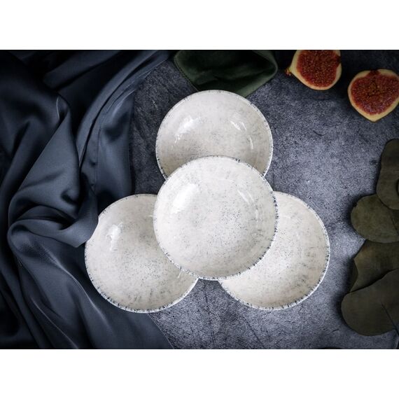 Салатник полуглубокий 10см,  цвет серый, BLIZZARD, Porland, изображение 15