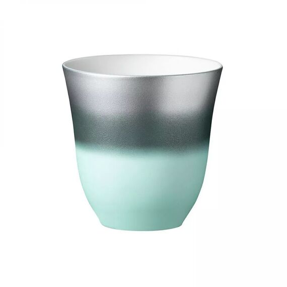 Набор 3 предмета чайник на 4 чашки + 2 чашки; зеленые; фарфор, коллекция SALAM, Guy Degrenne, изображение 6