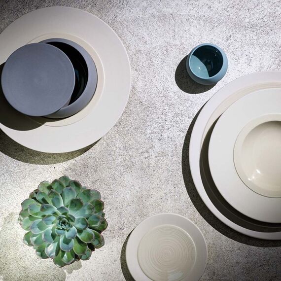 Крышка для салатника 12,5 см; синяя керамика, коллекция BAHIA Blue Stone, Guy Degrenne, изображение 5