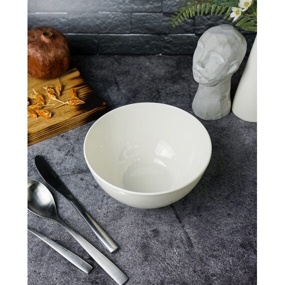 Салатник d 16 см h 8.5 см 770 мл, Seasons Белый, Porland, изображение 2