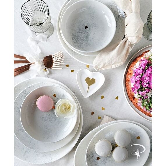 Чашка чайная 280 мл (белая) SMOKY, Porland, изображение 4