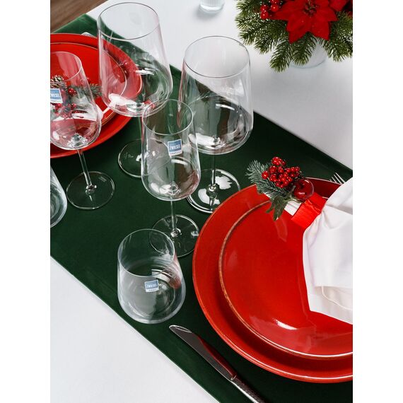 Чаша с волнообразным краем 16cm, Seasons красный, Porland, изображение 8