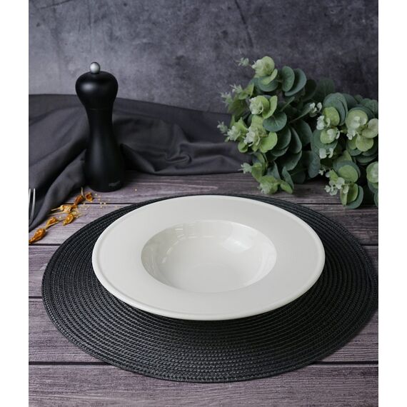 Тарелка глубокая 25 см, LINE, Porland