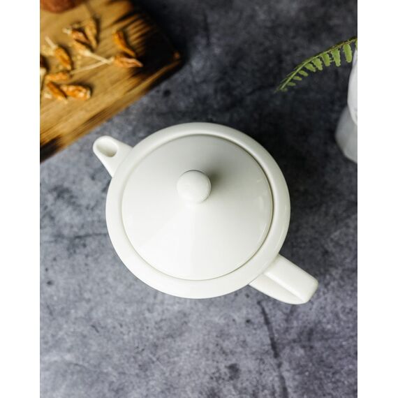 Чайник с крышкой 500 мл, Seasons Белый, Porland, изображение 3