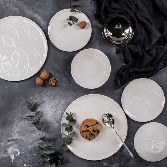 Тарелка 27 см, Seasons Бирюзовый, Porland, изображение 4