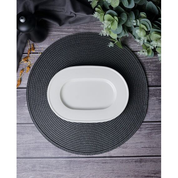 Тарелка овальная 24  см, LINE, Porland, изображение 4