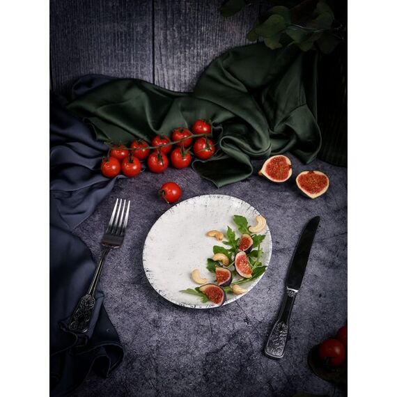 Блюдо овальное 21 х 16 см,  цвет серый, BLIZZARD, Porland, изображение 9