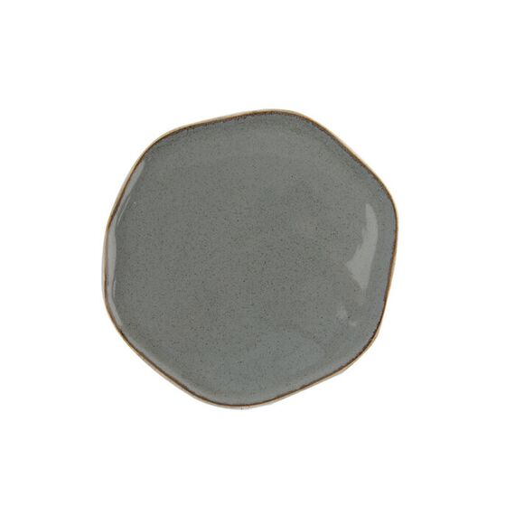 Тарелка с волнообразным краем 21cm, Seasons Темно-серый, Porland