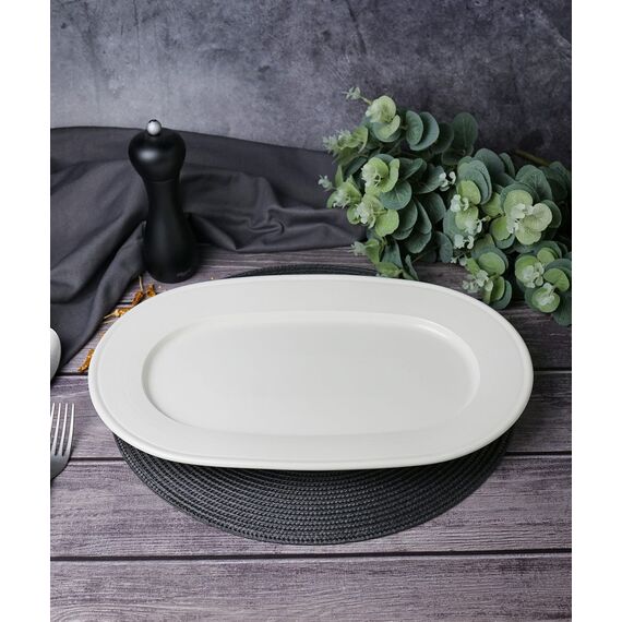 Блюдо овальное 41 см, LINE, Porland