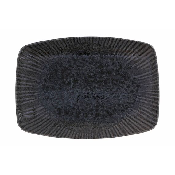 Блюдо прямоугольное 32 х 23 см, IRIS GREY, Porland