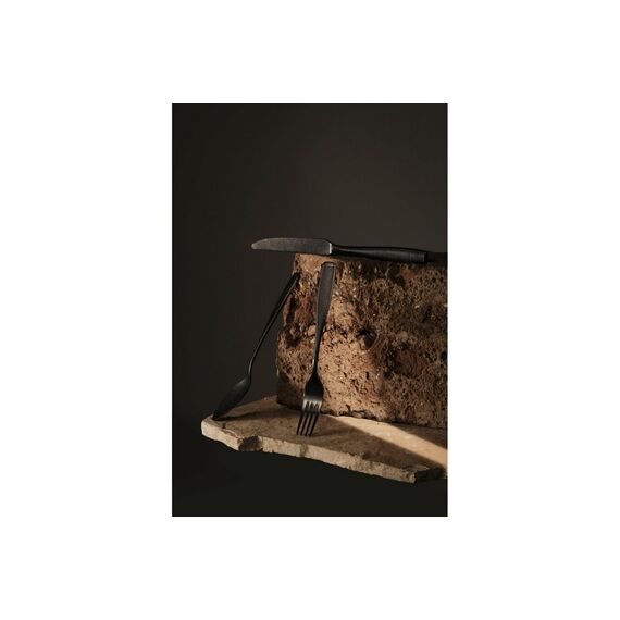 Ложка десертная 18,9 см, Flor de Lis 18/10 Vintage Black, Comas, изображение 3