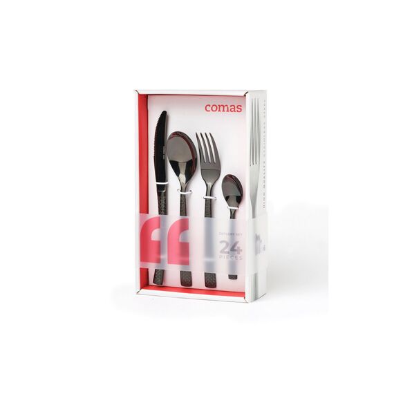 Набор из 24 приборов  см, Hidraulic Black, Comas, изображение 3