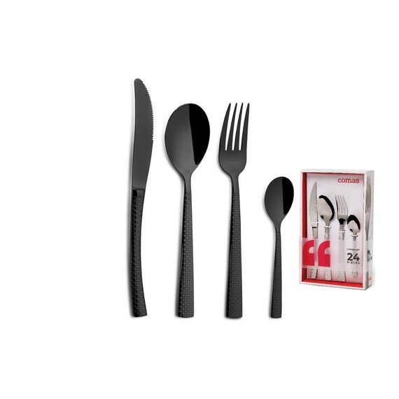 Набор из 24 приборов  см, Hidraulic Black, Comas