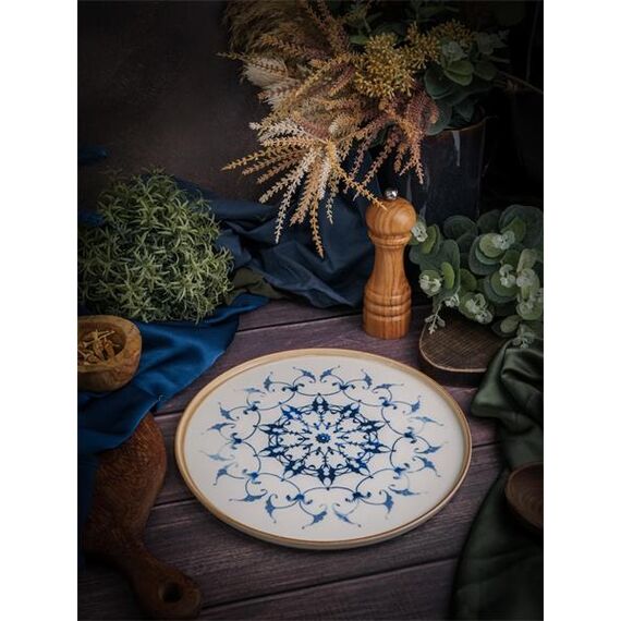 Тарелка мелкая с вертикальным бортом 24 см, REFLECT, Pioli, изображение 6