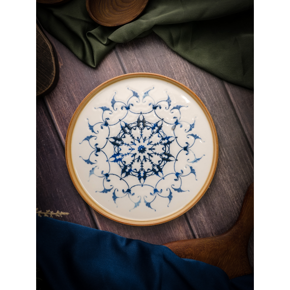 Тарелка мелкая с вертикальным бортом 24 см, REFLECT, Pioli