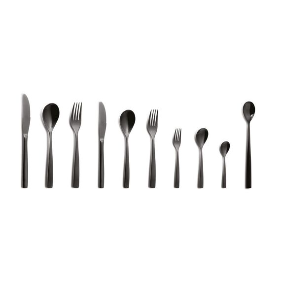 Вилка десертная черная 18,5 см, BCN COLORS Black, Comas, изображение 2