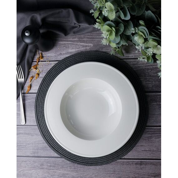 Тарелка глубокая 30 см, цвет белый, LINE, Porland, изображение 3