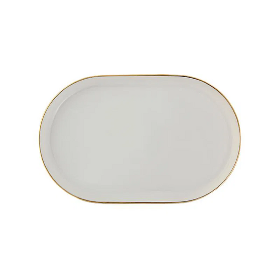 Блюдо овальное 18см CHOPIN GOLD, Porland