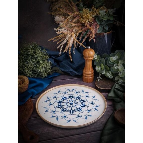 Тарелка мелкая с вертикальным бортом 24 см, REFLECT, Pioli, изображение 3