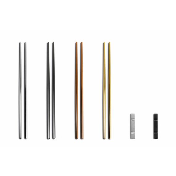 Набор из 2 палочек для еды 18/10 23 см, Kyoto 18/10, Comas, изображение 2