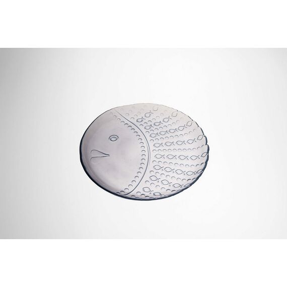 Тарелка 21 см, цвет пастельно-серый, Lepia, Casa di fortuna