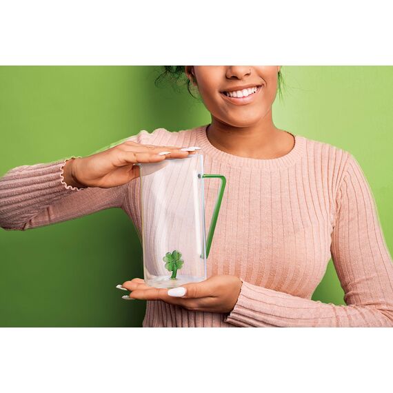 Кувшин с зеленой ручкой 1,2 л, Клевер, Monterey, WD Lifestyle, изображение 2