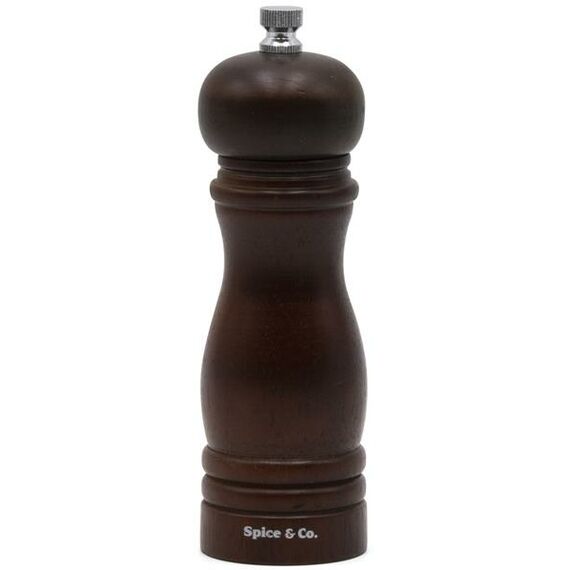Мельница для соли и перца h 17 см, бук, цвет "грецкий орех", серия SPICE & CO, Bisetti