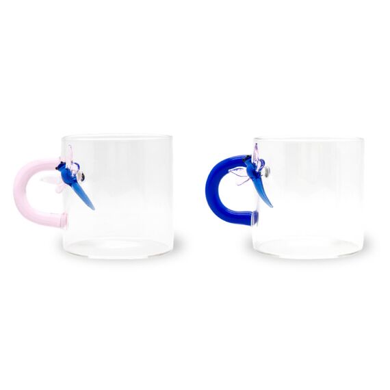 Набор из 2-х кофейных кружек, 130 мл, Стрекозы, Monterey, WD Lifestyle