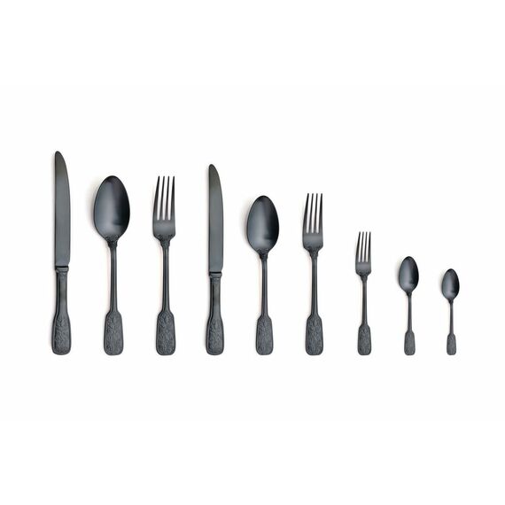 Ложка чайная, черная 14 см, Versailles 18/10 Satin Black, Comas, изображение 2