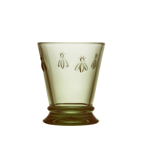 Набор из 6-ти стаканов O/F 260 мл, h 10,3 см, d 8,4 см, цвет оливковый, серия ABEILLE OLIVE, La Rochere