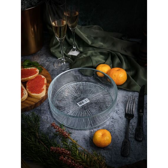 Салатник прозрачный 20 см, Angle, Casa di fortuna