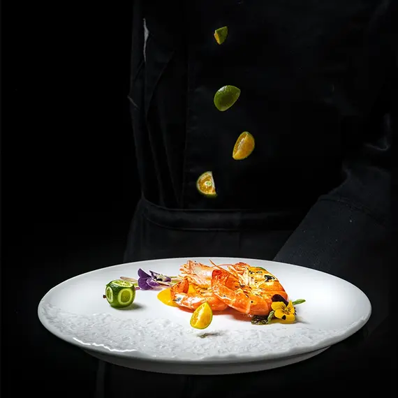 Тарелка обеденная Moon 27 см, серия Era, Home Chef, изображение 2