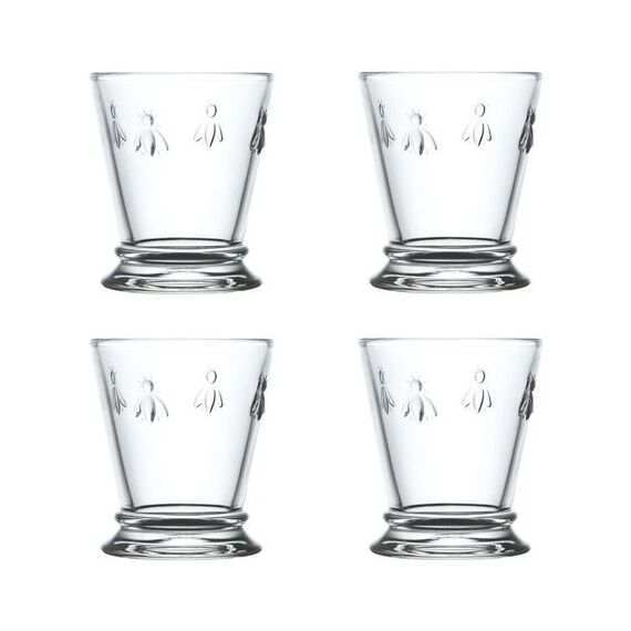 Набор из 4-х стаканов 260 мл, h 10,3 см, d 8,4 см, серия ABEILLE, La Rochere