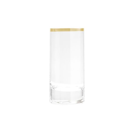 Набор из 6-ти стопок для водки, 70 мл, с золотистым кантом, Gemma Gold, Le Stelle, изображение 3