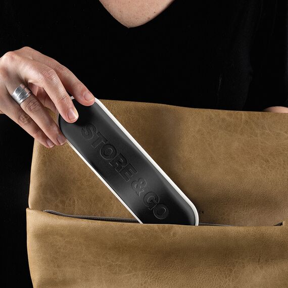 Набор столовых приборов в футляре On The Go, белый, 3 шт., Guzzini, изображение 2